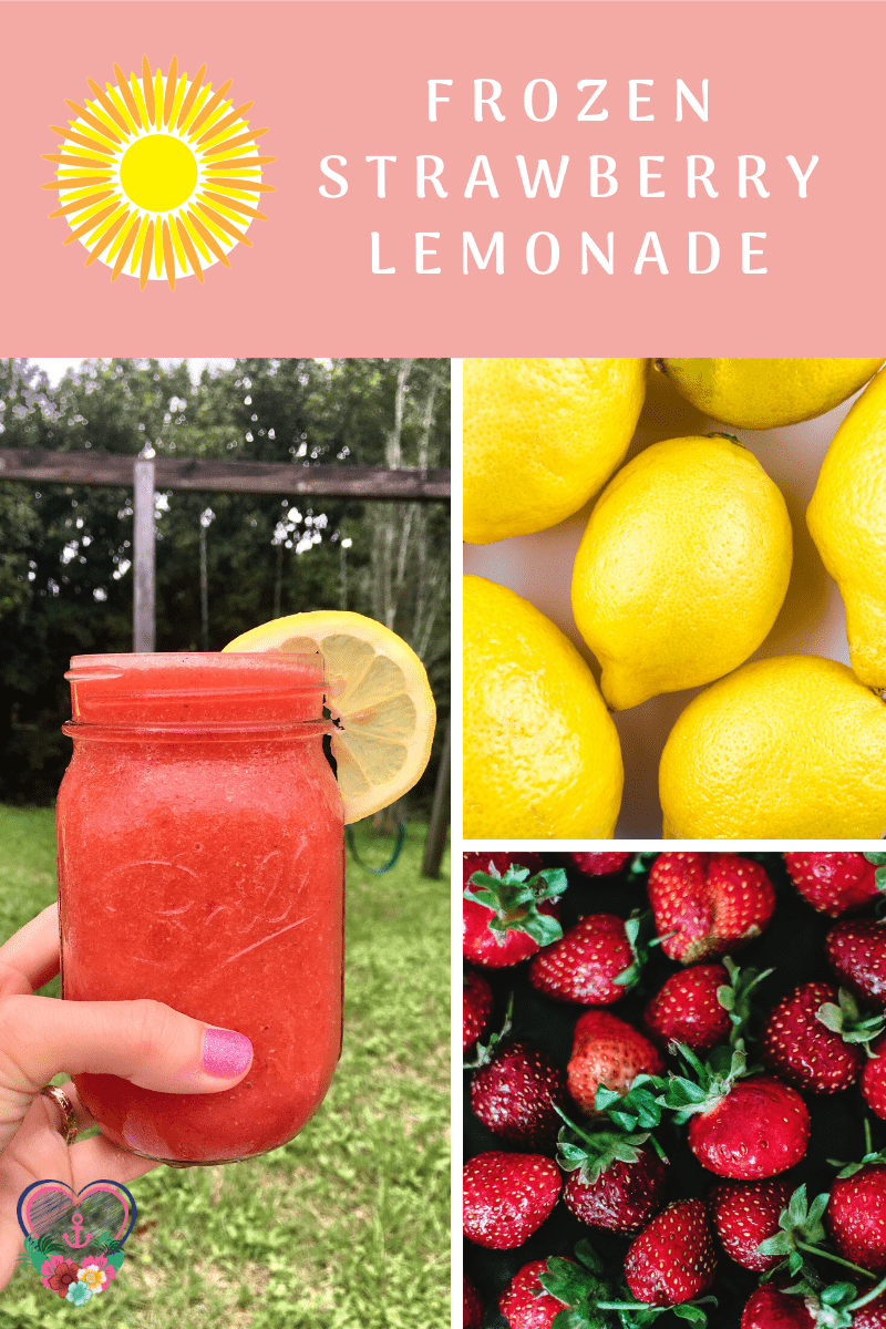 Summertime Cool Down Easy And Healthy Frozen Strawberry Lemonade Recipe Passion In The Purpose 1052